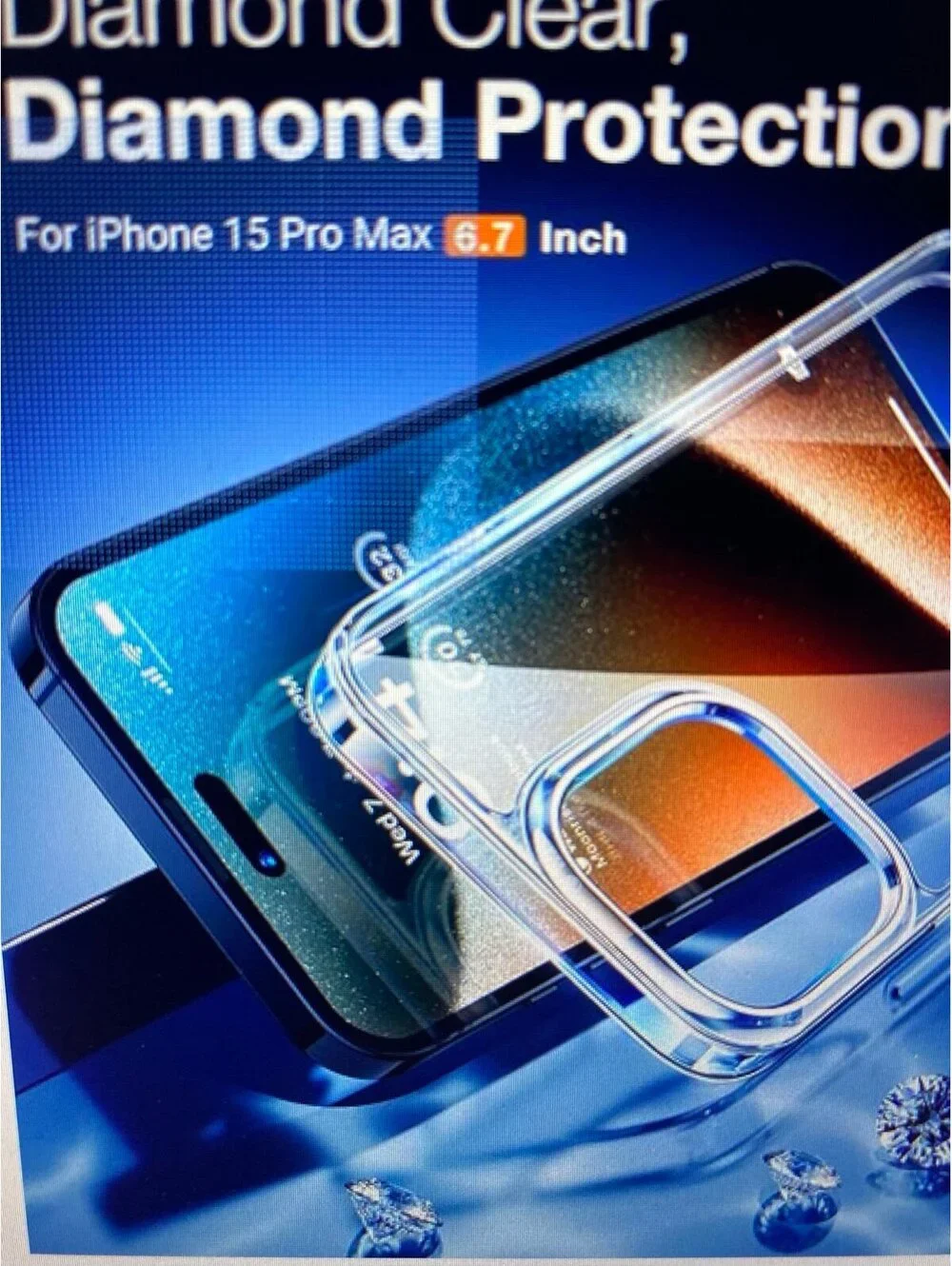 Torras Shockproof Case for iPhone 15 Pro Max Clear